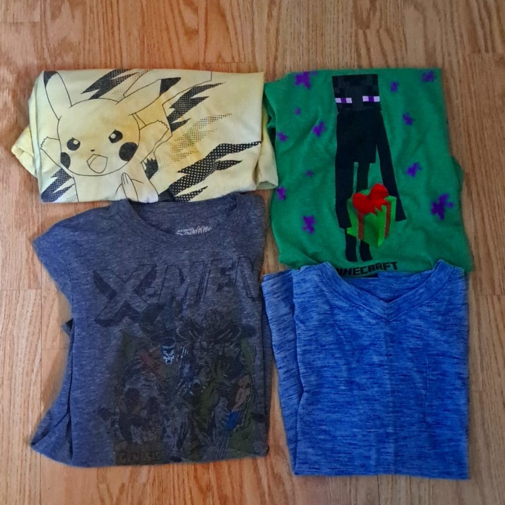 4 Boys graphite t-shirts